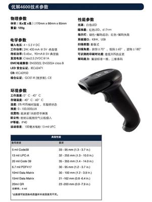 Honeywell优解YJ4600二维码扫描枪 高效识别手机屏幕与纸质条码的实用之选